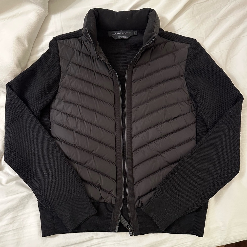 Canada Goose HyBridge Knit Jacket Black Label